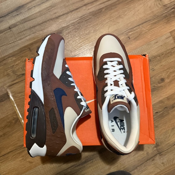 2007 Nike Air Max 90 Leather ‘Rustic Midnight Navy-Sanddrift’